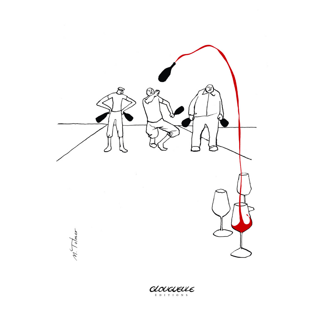 Pétanque by Michel Tolmer 30x40cm Poster