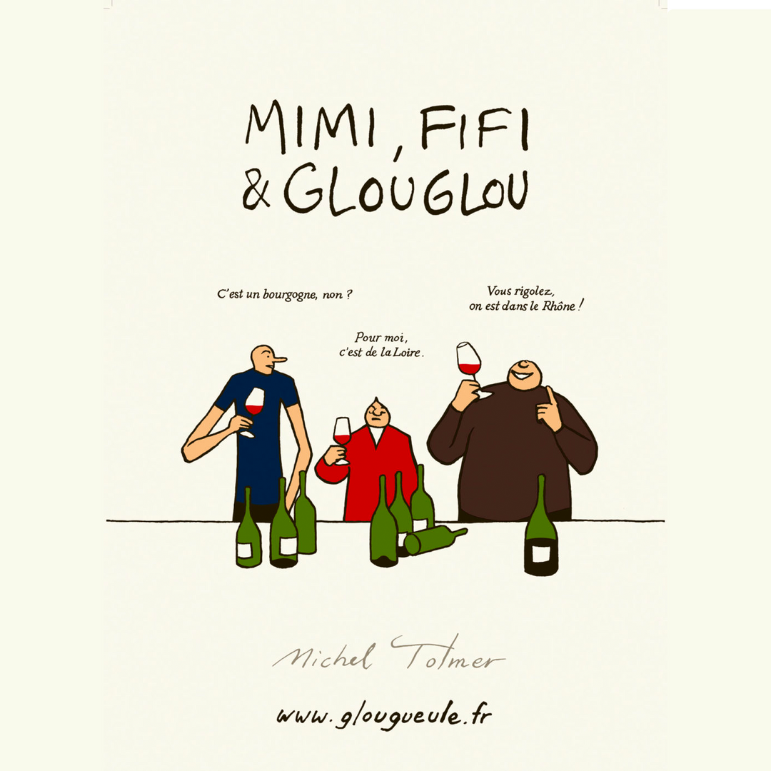 Mimi, Fifi & Glouglou by Michel Tolmer 48x68cm Poster