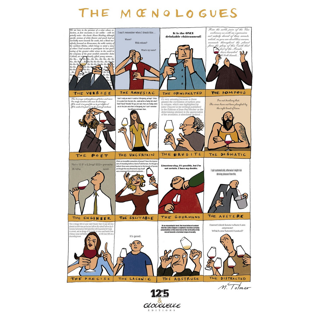 Moenologues by Michel Tolmer 48x68cm Poster