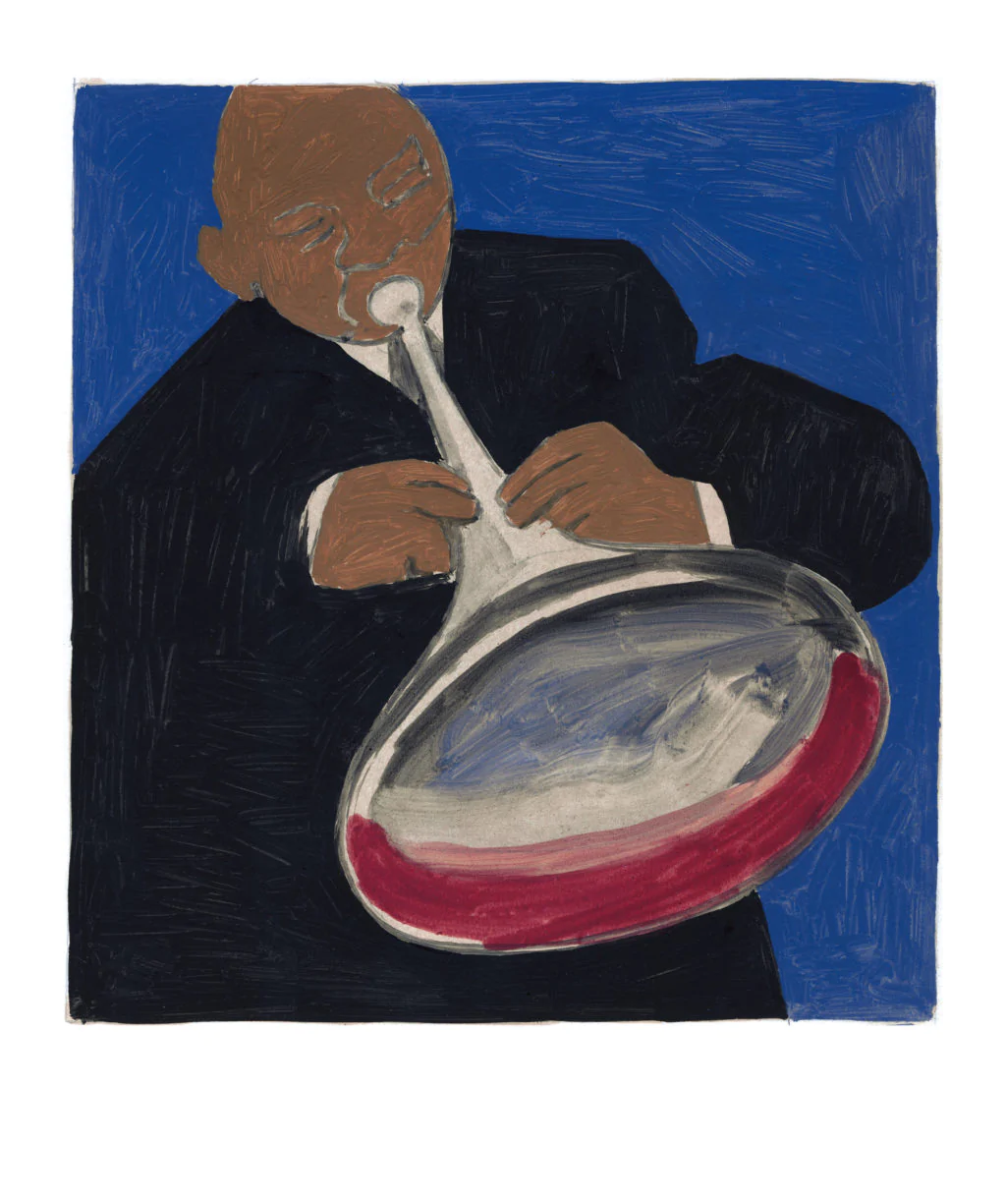 Jazz et Jaja Trumpet by Michel Tolmer 50x60cm Poster
